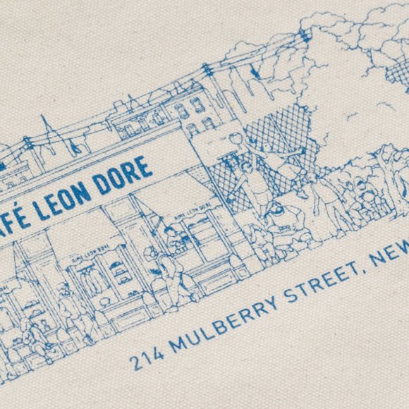 Aime Leon Dore Café Leon Dore Tote Bag Mulberry / - Picture 5 of 6